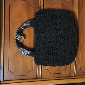 Beautiful unique knitted purse